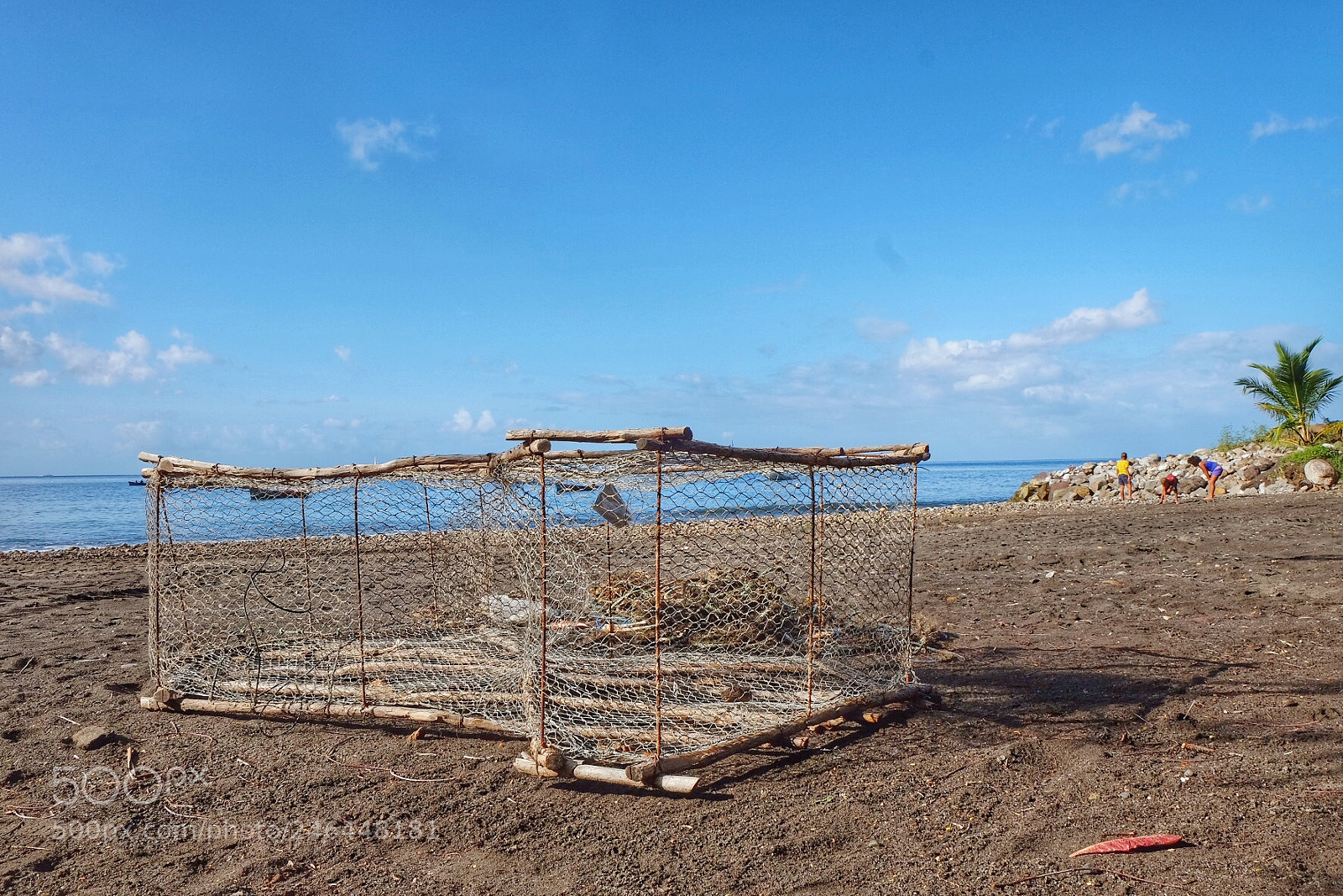 Fujifilm X-T10 sample photo. Casier de pêche photography