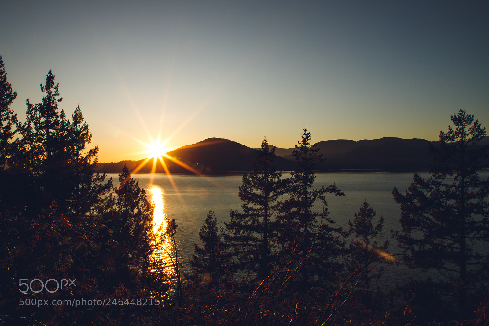 Canon EOS 6D Mark II sample photo. Howe sound sunset photography