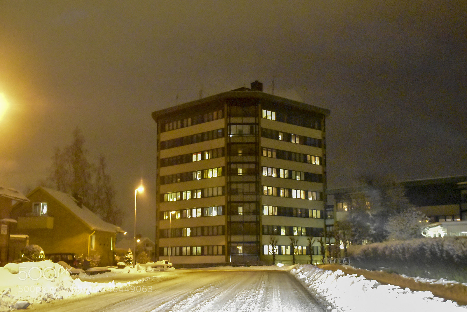 Nikon D5500 sample photo. Kvällsbild på stan_01 photography