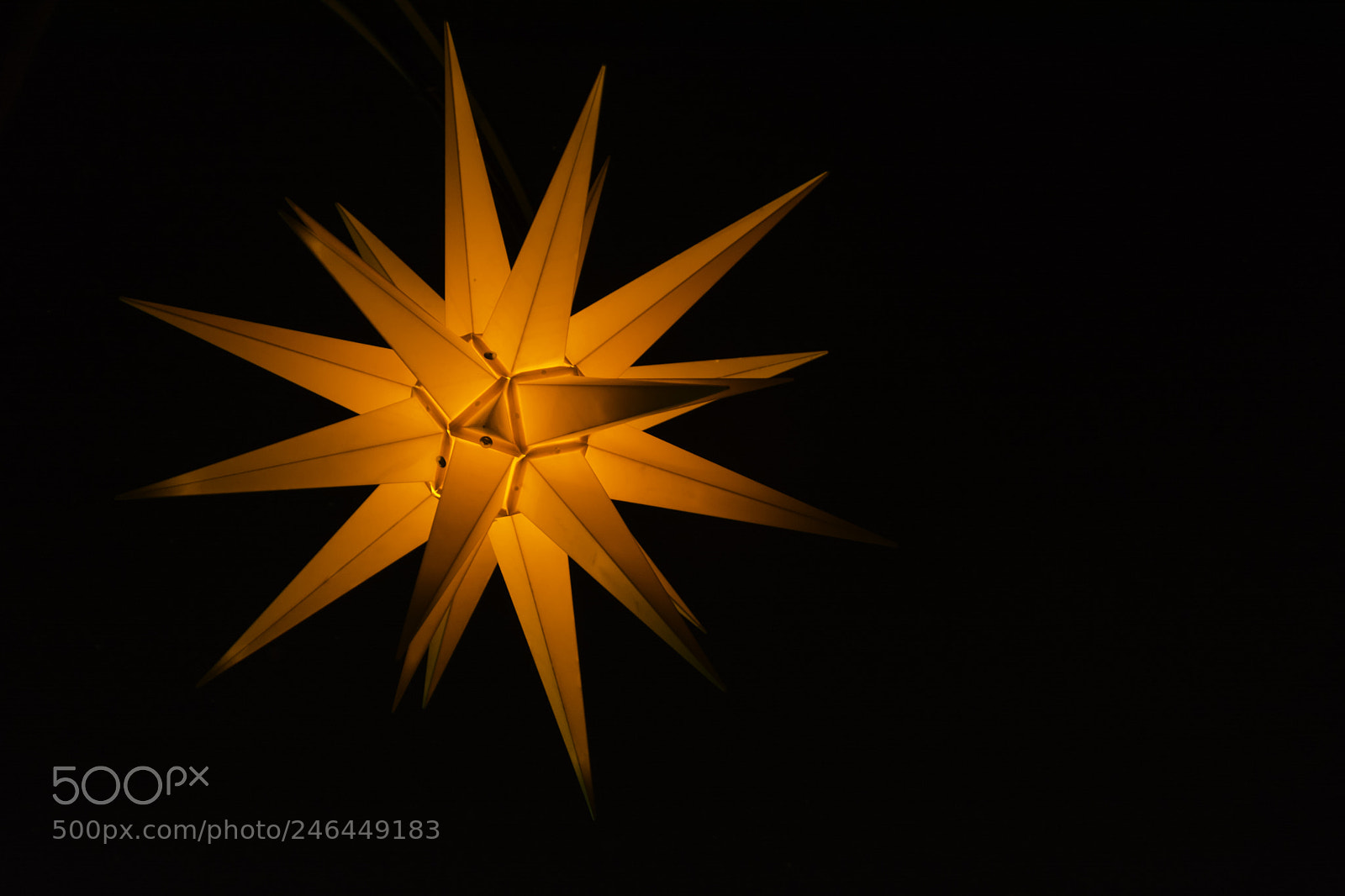 Nikon D7100 sample photo. A christmas star photography