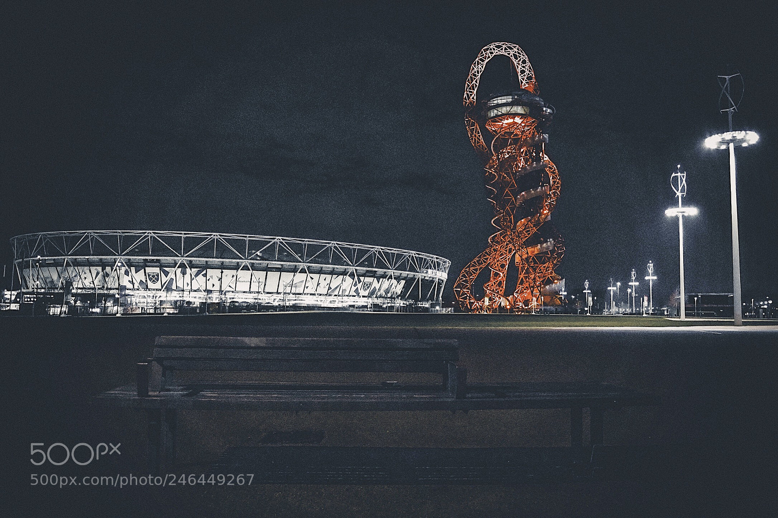 Nikon D7200 sample photo. London stadium photography
