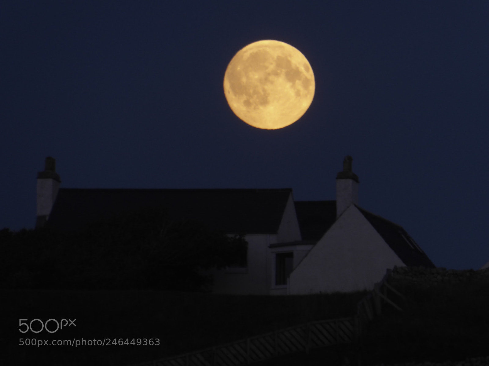 Panasonic Lumix DMC-ZS50 (Lumix DMC-TZ70) sample photo. Moon over durness photography