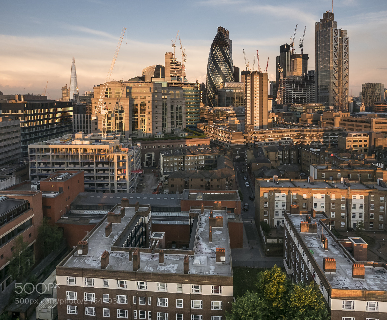 Panasonic Lumix DMC-LX100 sample photo. London skyline morning sun photography