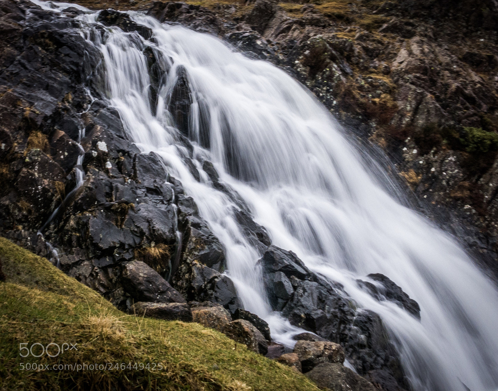 Canon PowerShot G15 sample photo. Grasmere waterfall photography