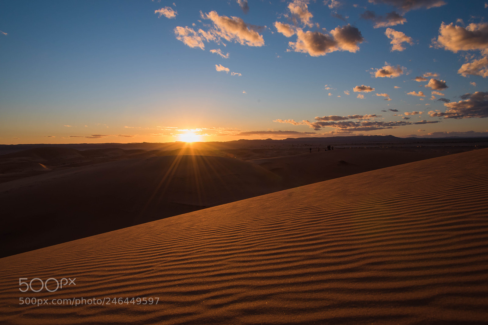 Nikon D750 sample photo. Sahara sunset photography