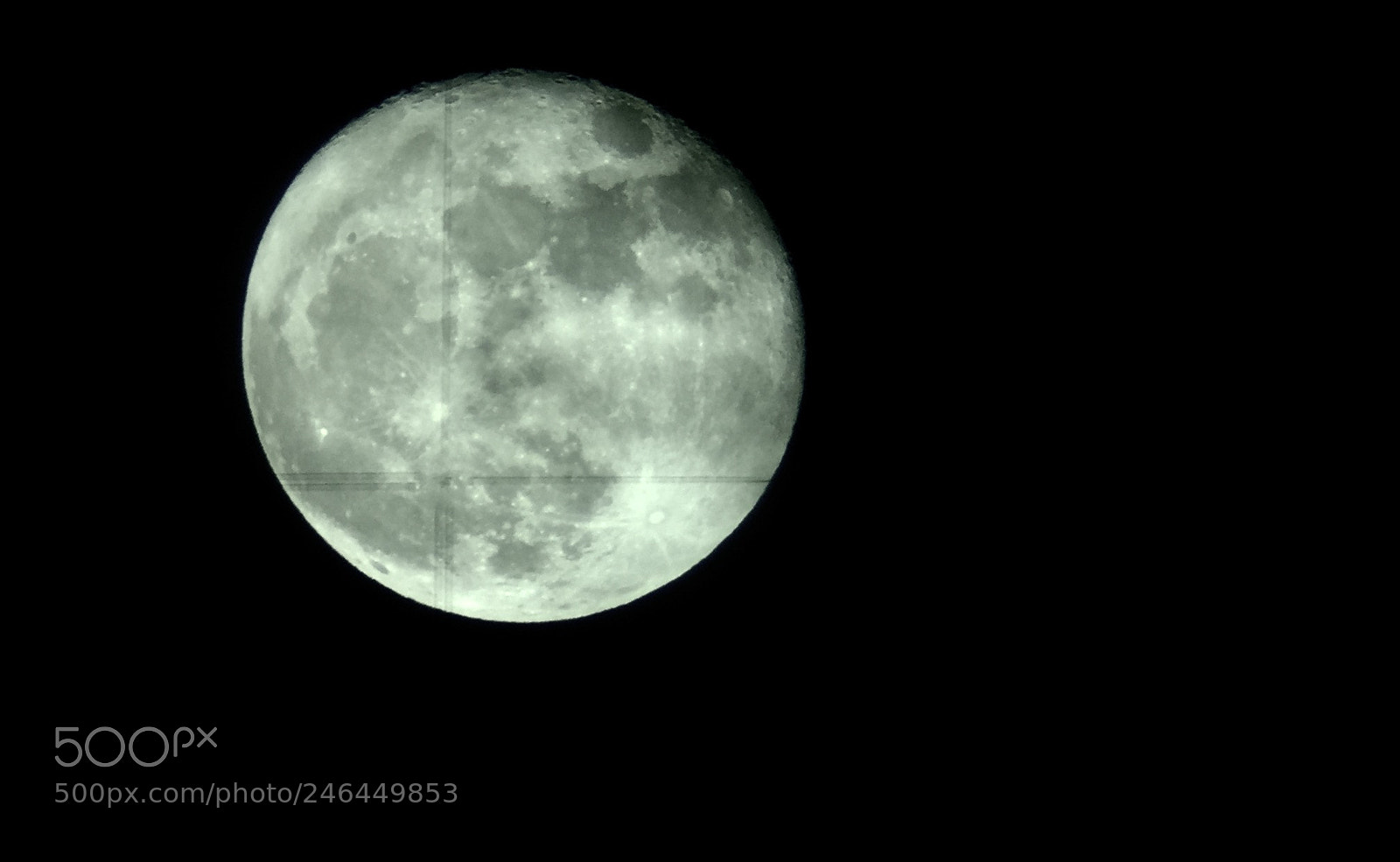 Apple iPhone 6 sample photo. Desert moon photography