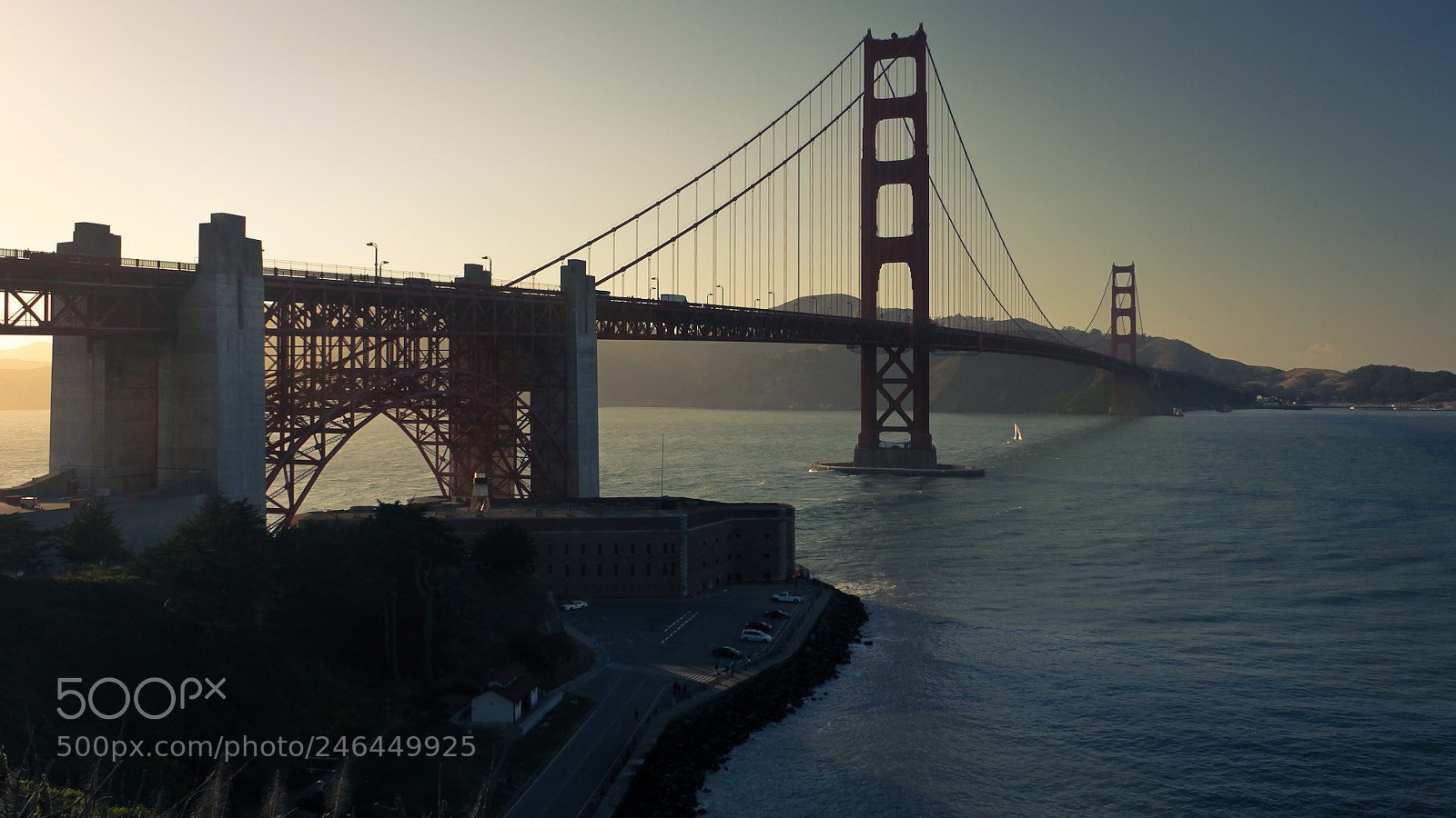 Canon EOS 500D (EOS Rebel T1i / EOS Kiss X3) sample photo. Golden gate bridge photography