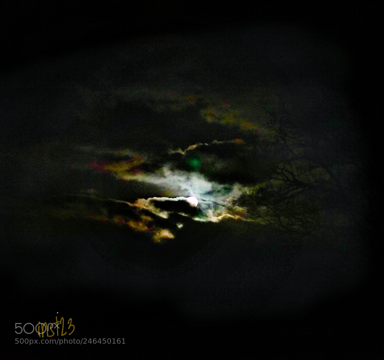 Sony a7 II sample photo. Kalter wintermond photography