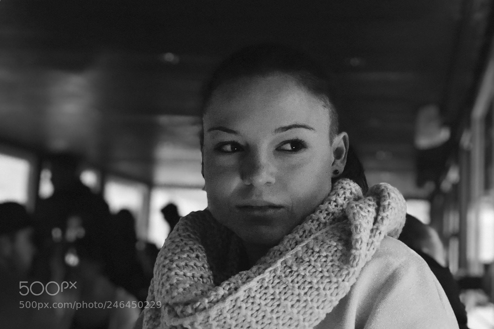 Apple iPhone X sample photo. B&w photography