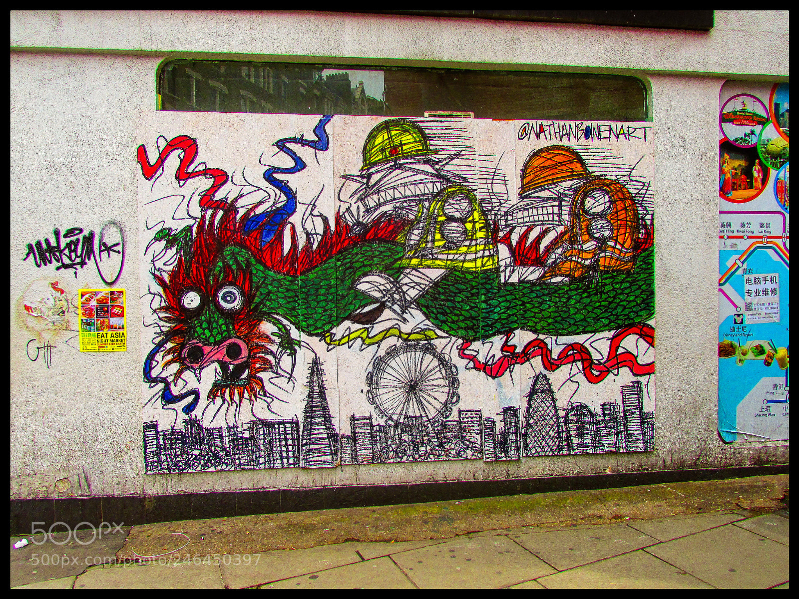 Canon PowerShot SX400 IS sample photo. Street art photography