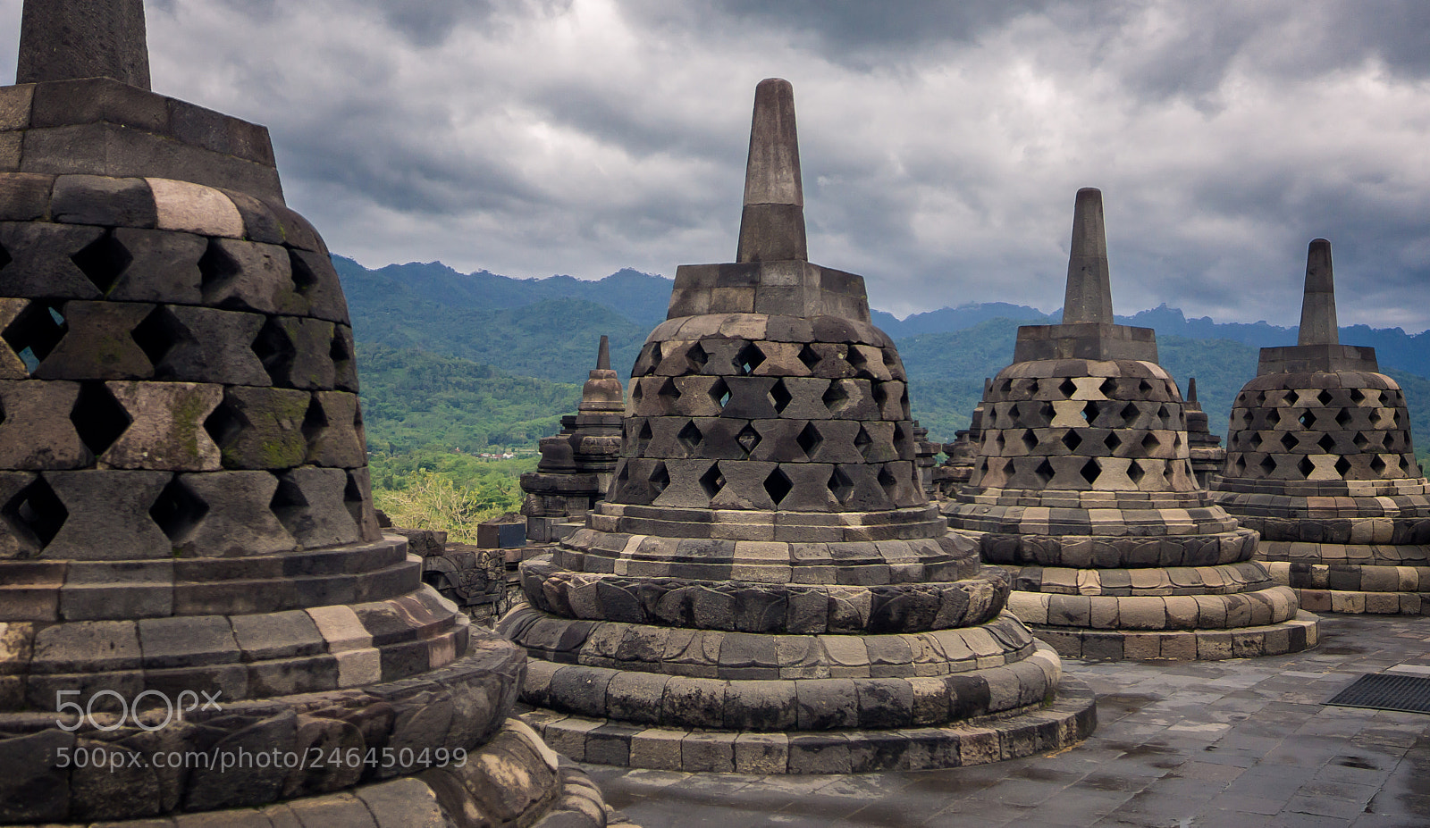 Sony SLT-A77 sample photo. Borobudur bell shapes photography
