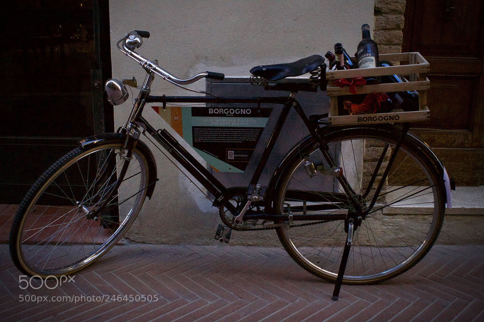 Sony SLT-A58 sample photo. Wine bike photography