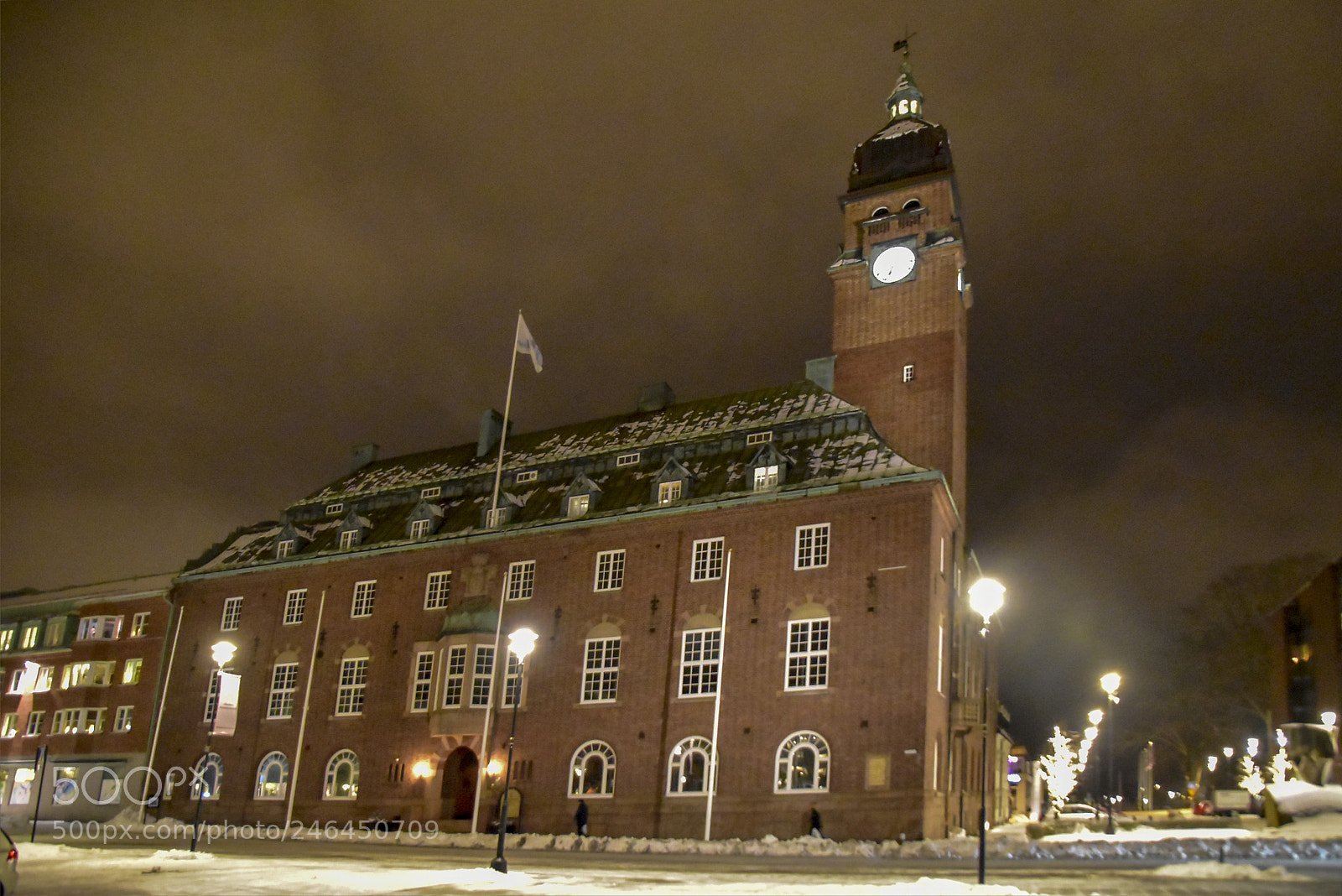 Nikon D5500 sample photo. Torget på kvällen_05 photography