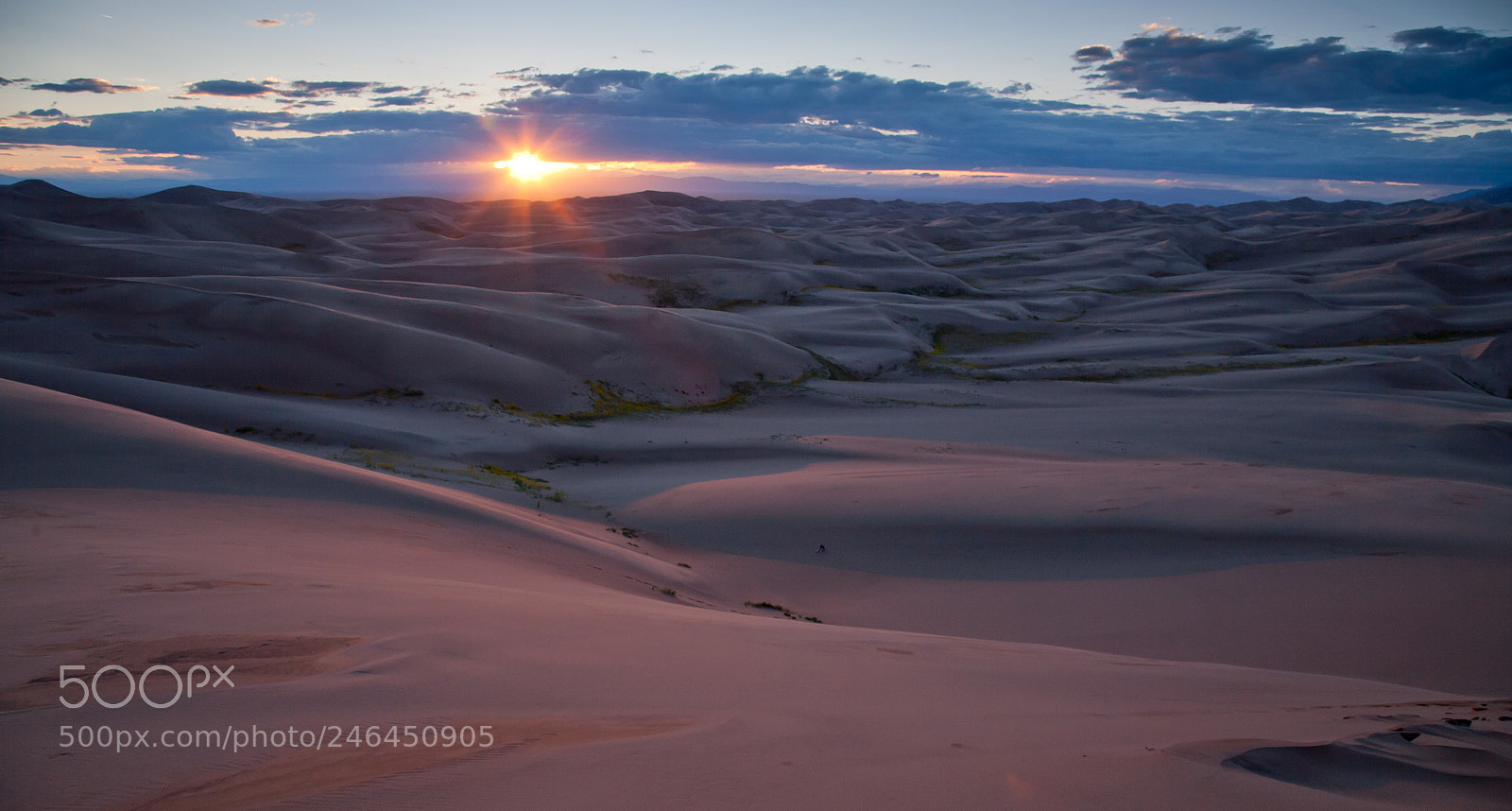 Canon EOS 5D sample photo. A sandy sunset photography
