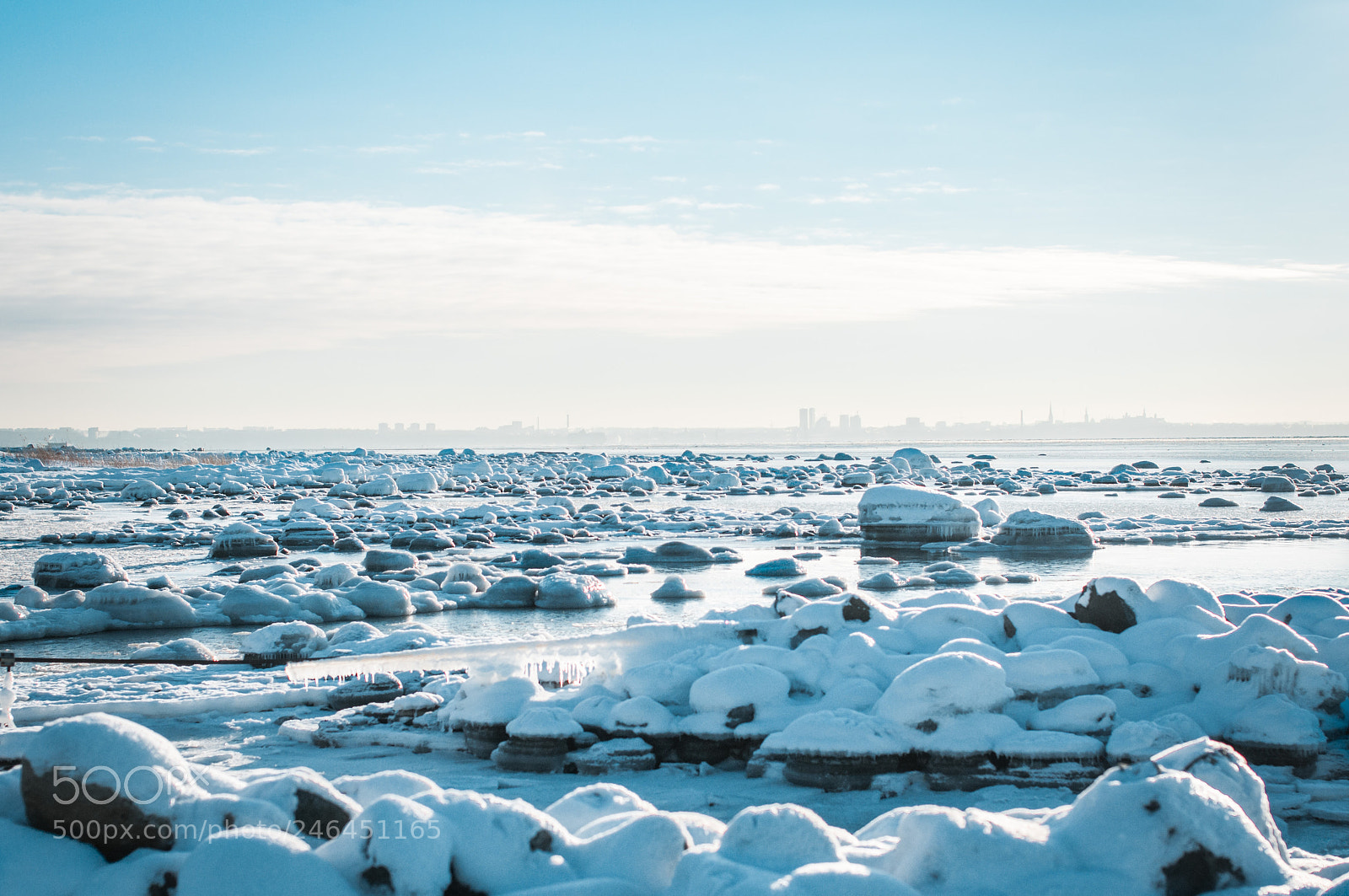 Nikon D300S sample photo. Sea in winter ice photography