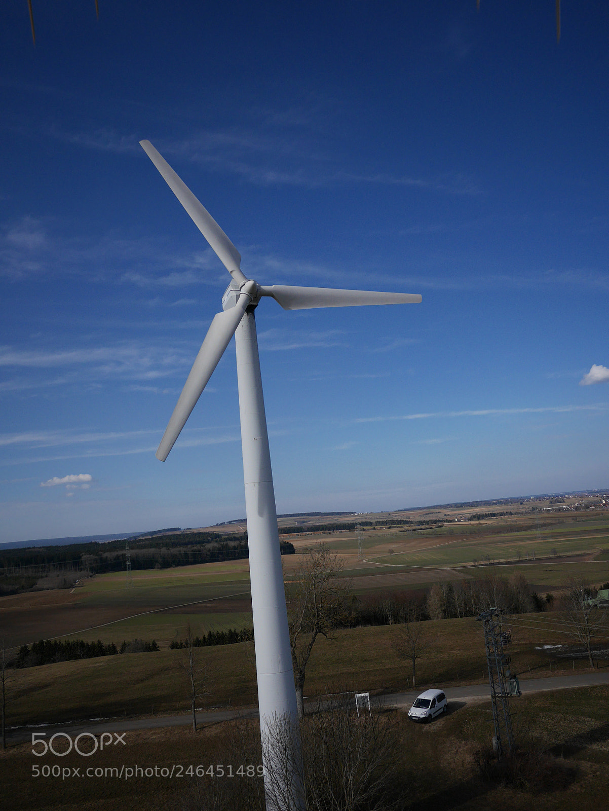 Panasonic Lumix DMC-GM1 sample photo. Wind energy mill photography