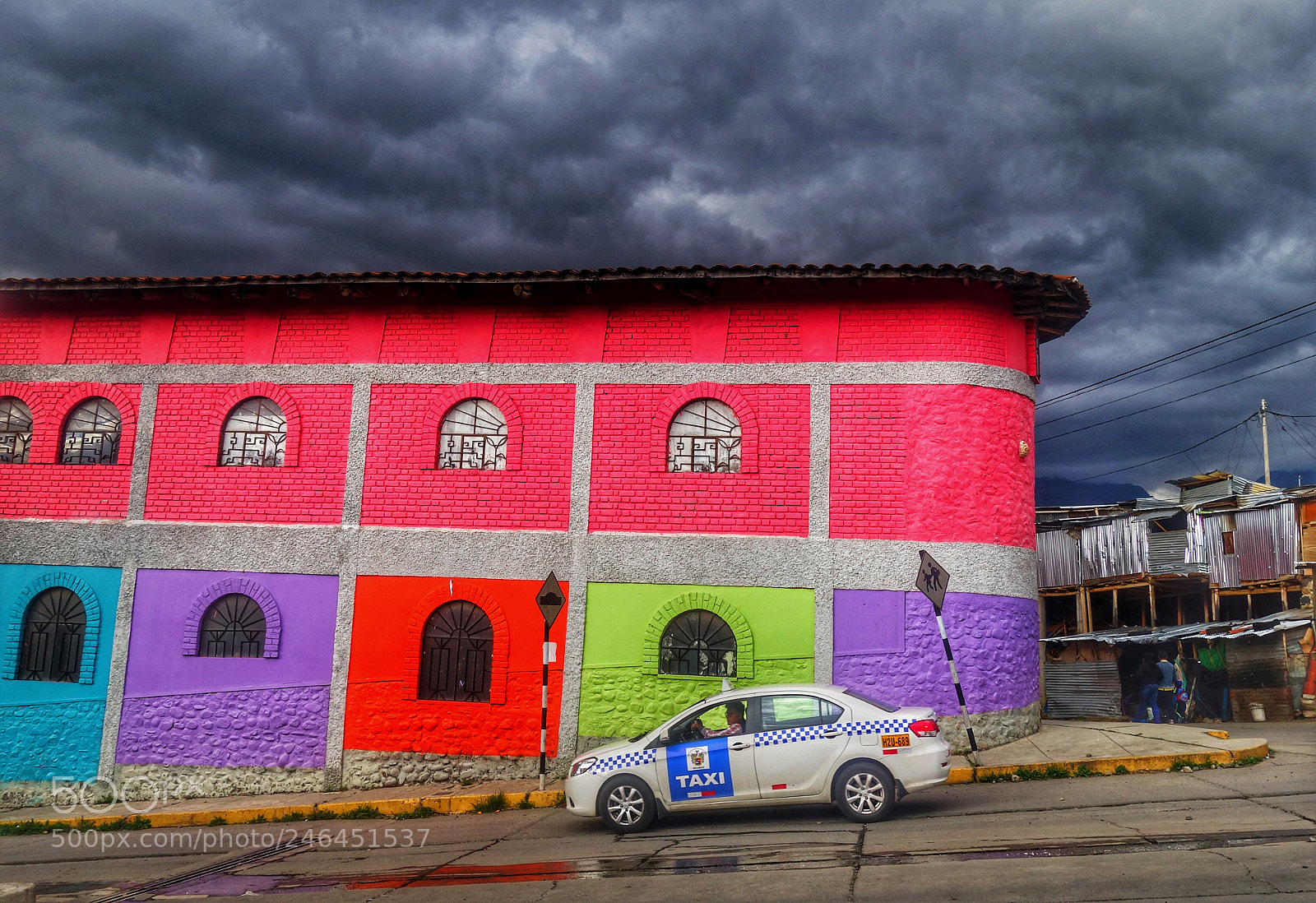 Sony Cyber-shot DSC-RX100 II sample photo. Streets of huaraz photography