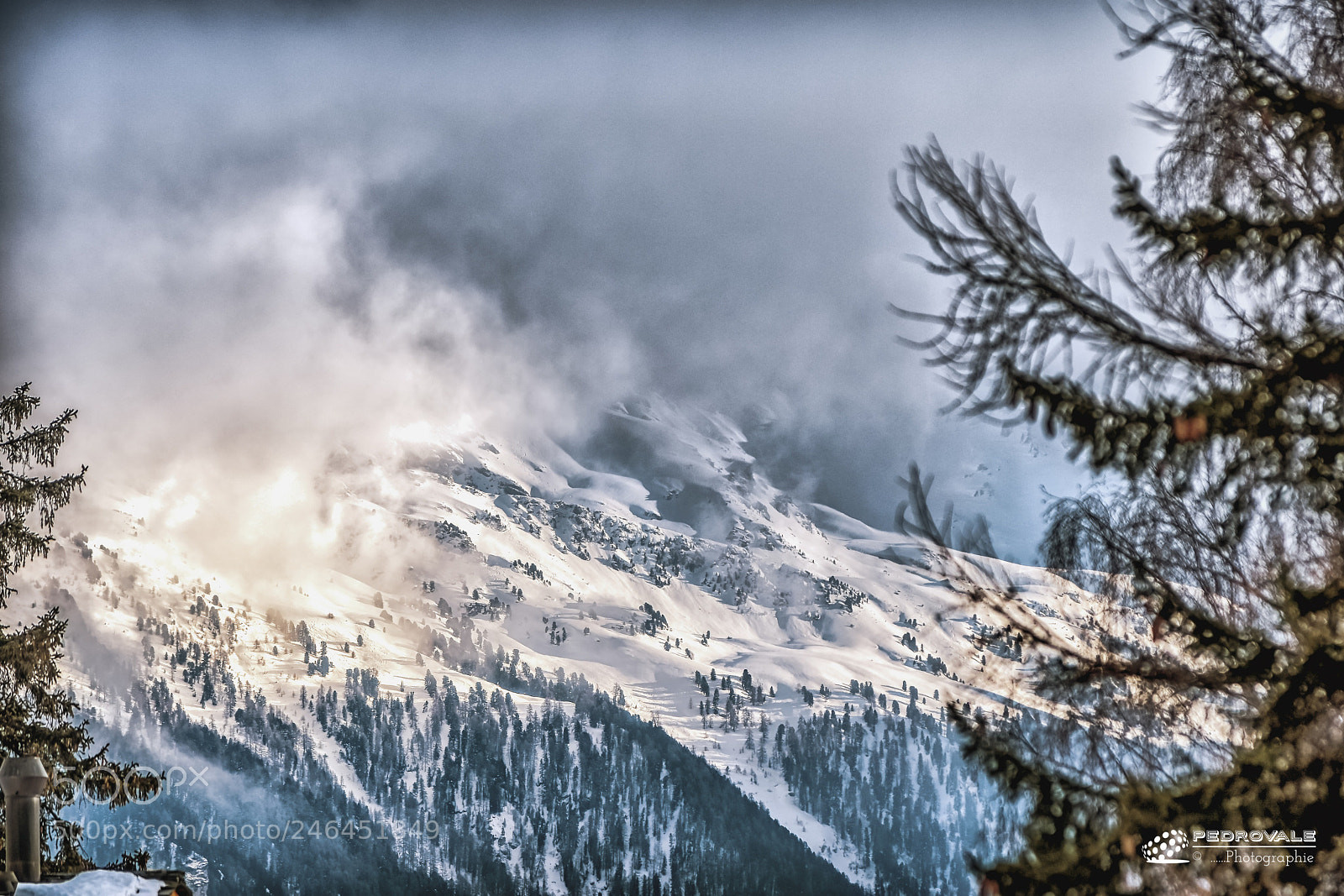 Nikon D5500 sample photo. Crans montana photography