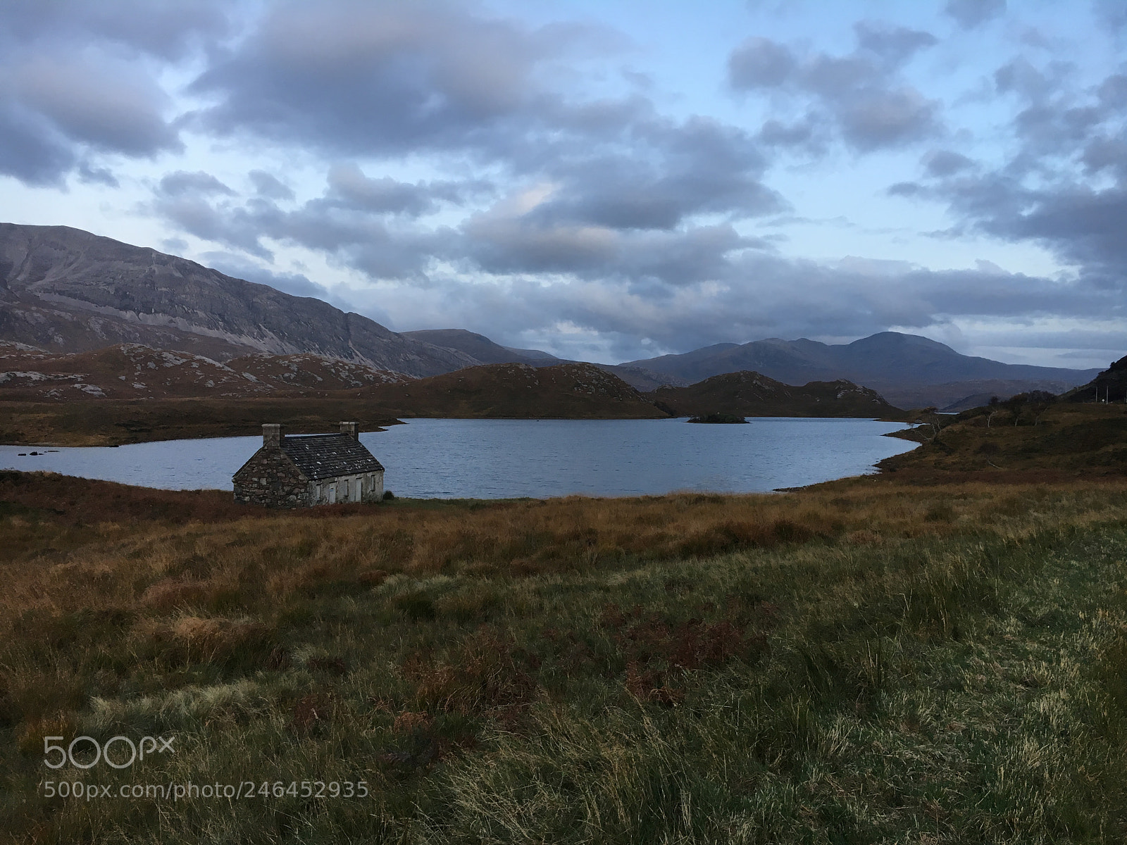 Apple iPhone 6s sample photo. Loch stack cottage photography