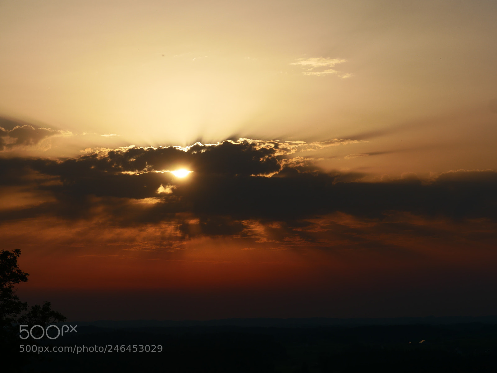 Panasonic Lumix DMC-GH4 sample photo. Dramatic sunset sky photography