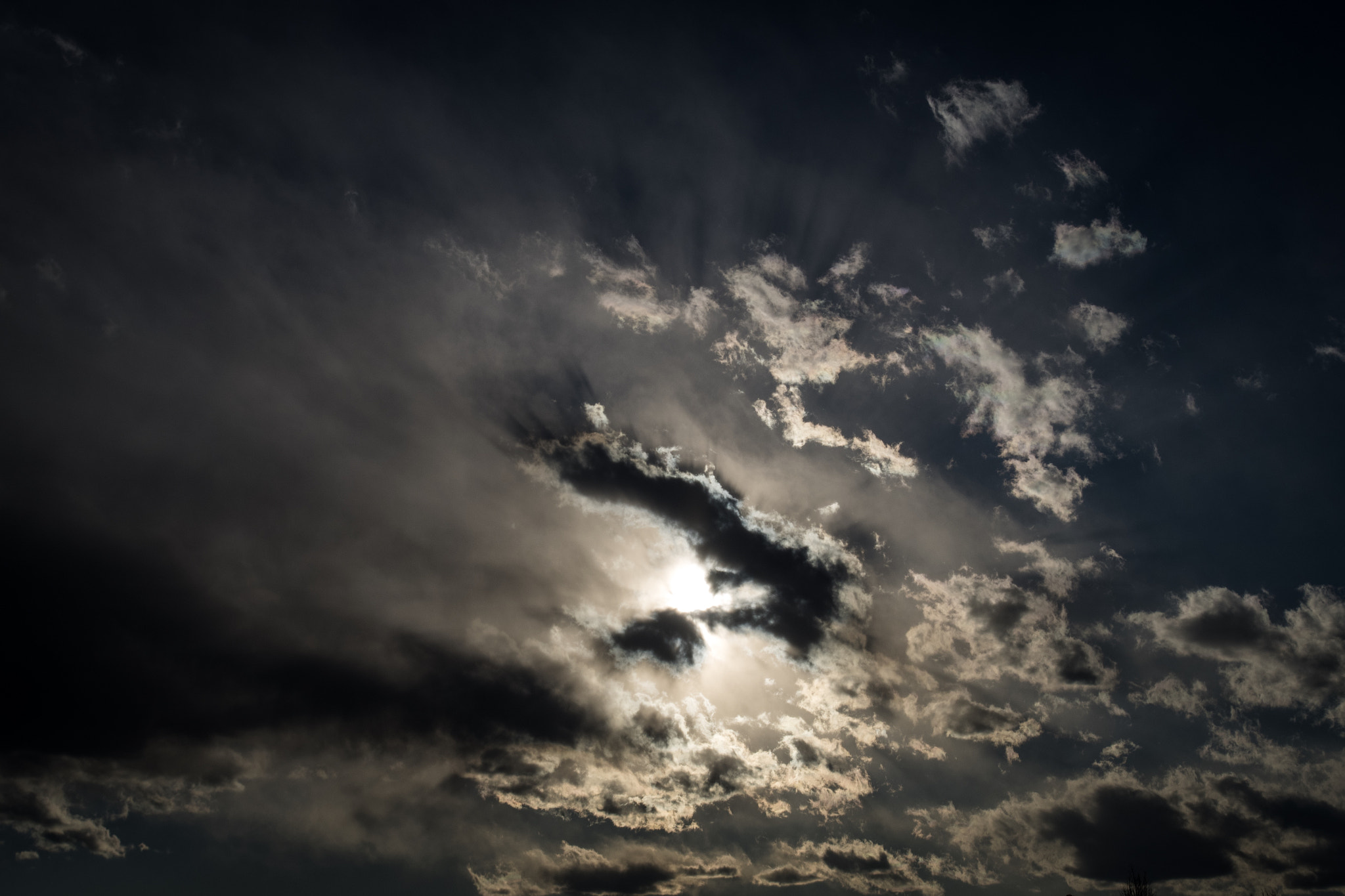 Pentax K-S1 sample photo. Fantastic sky photography