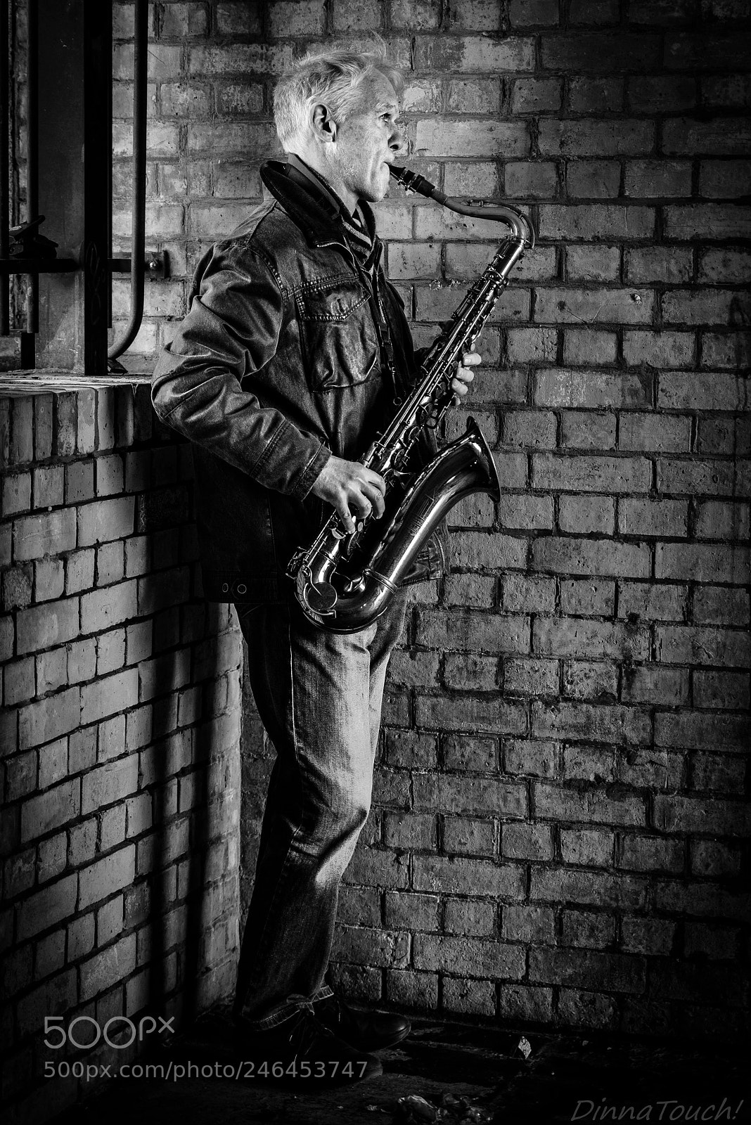 Nikon D750 sample photo. Sax in the city photography