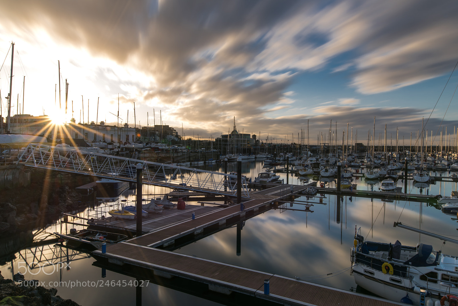 Nikon D810 sample photo. Sunset over east breakwater photography
