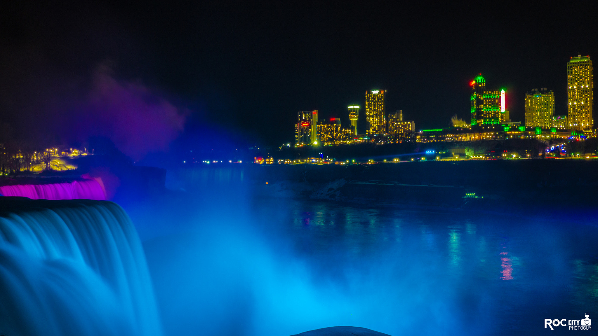 Panasonic Lumix DMC-GH2 sample photo. The sheer beauty of niagara falls photography