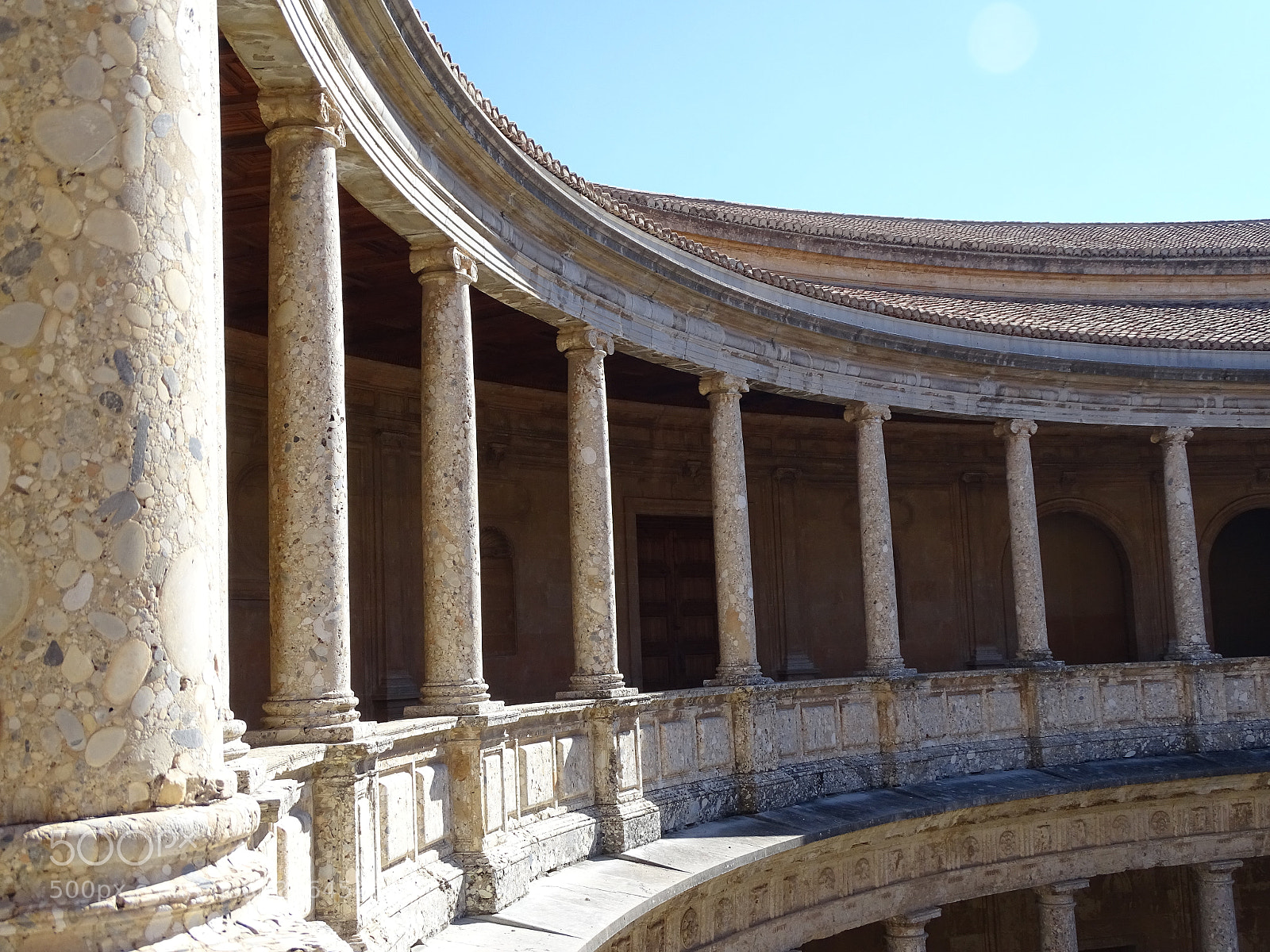 Sony Cyber-shot DSC-HX350 sample photo. Palacio carlos v (alhambra) photography