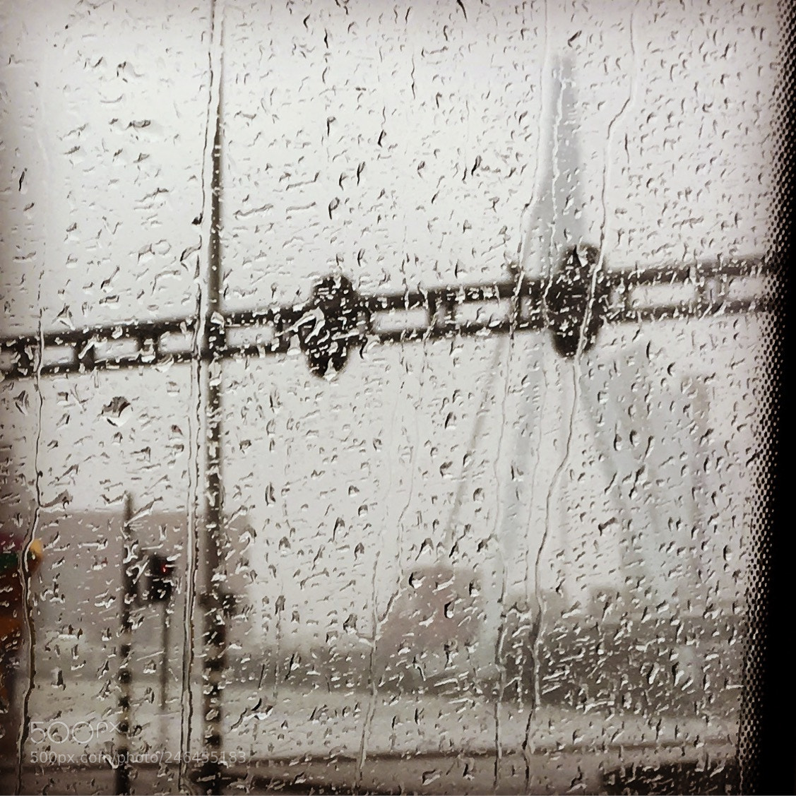 Apple iPhone 6s sample photo. Rotterdam, rainy. erasmusbridge photography