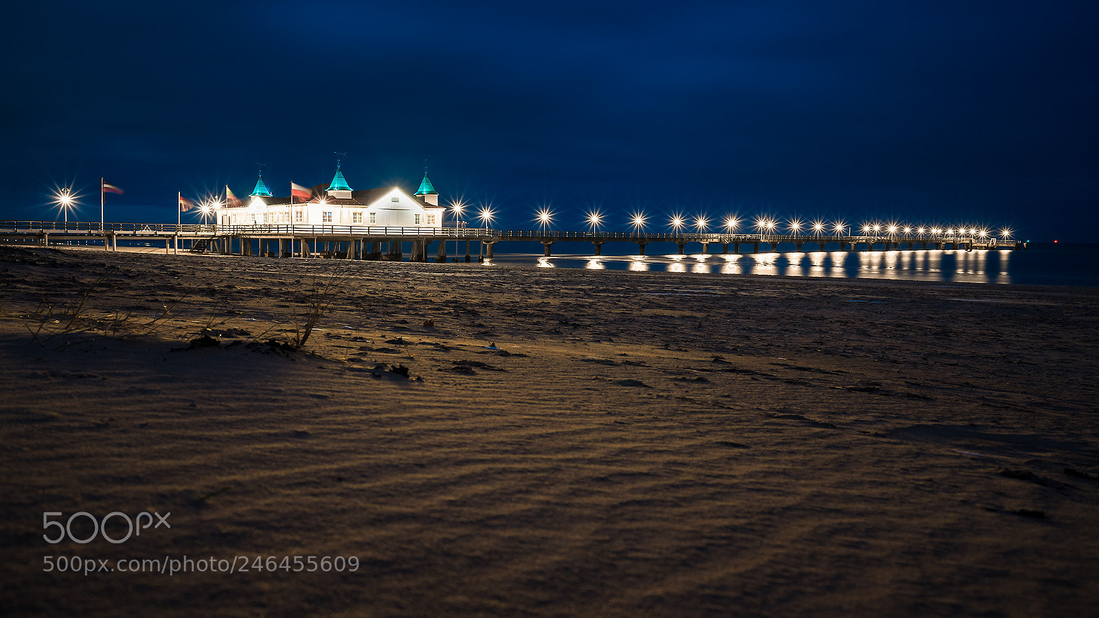 Sony a9 sample photo. Historische seebrücke ahlbeck photography