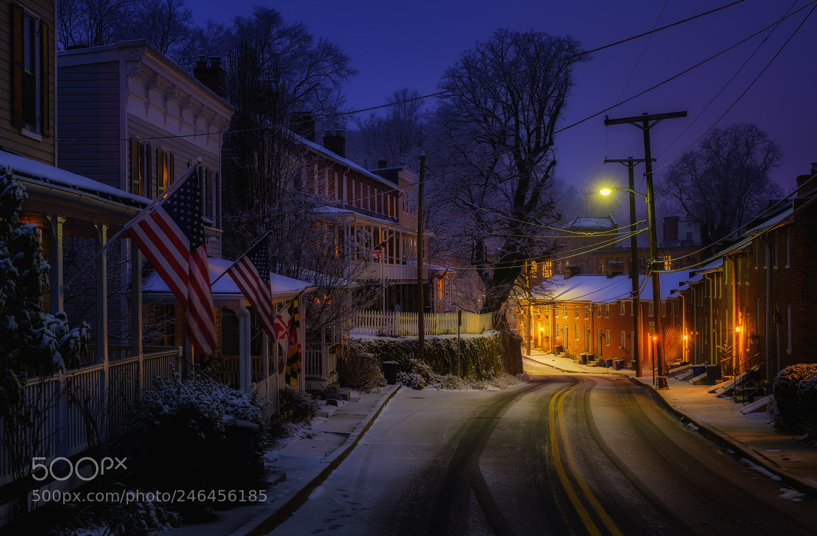 Fujifilm X-Pro2 sample photo. Oella dusk and snow photography
