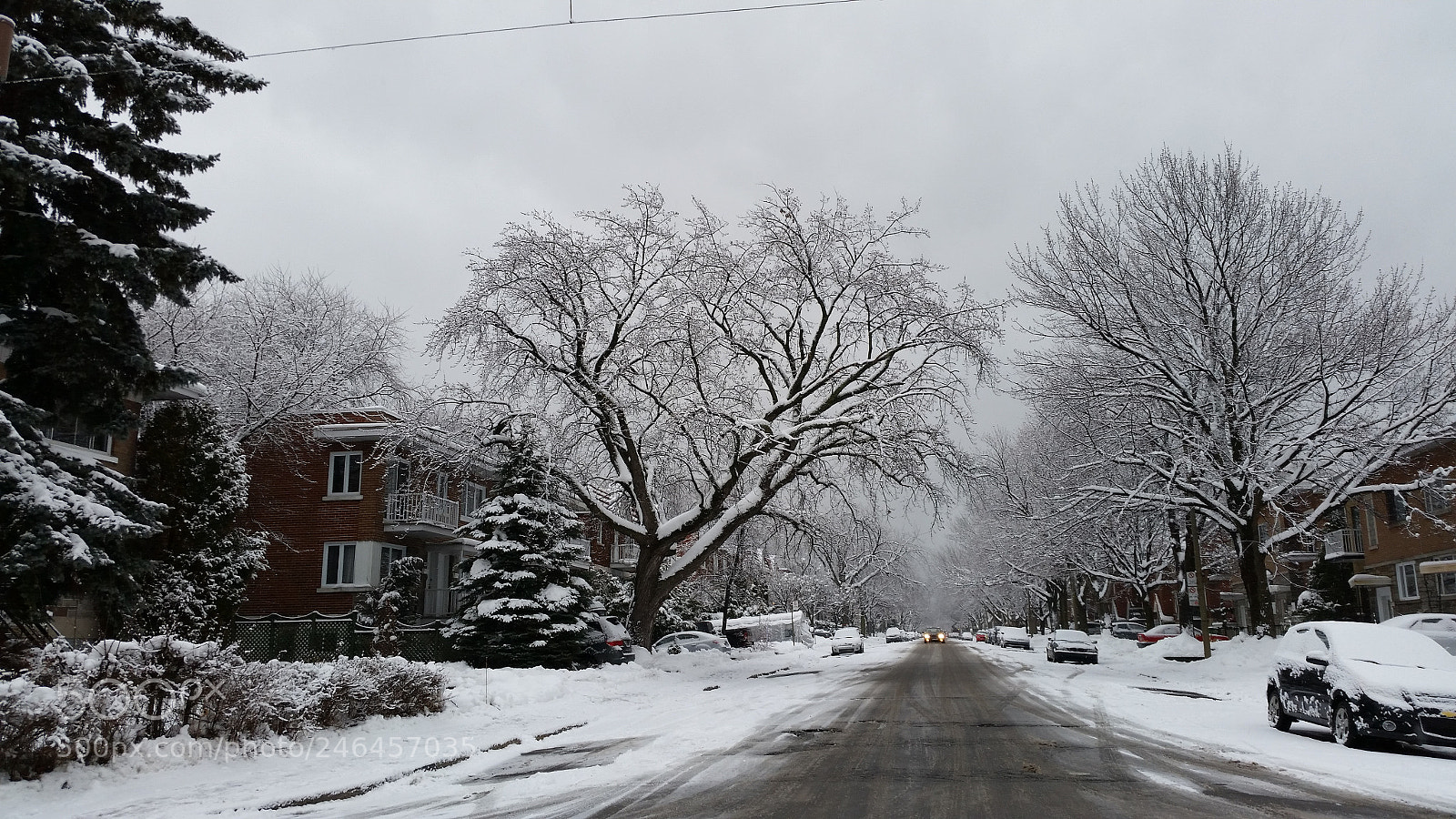 Samsung Galaxy S5 sample photo. Winter in montreal photography