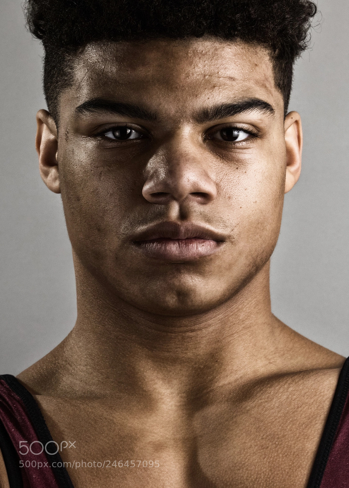 Canon EOS 7D Mark II sample photo. Wrestler | sports photography