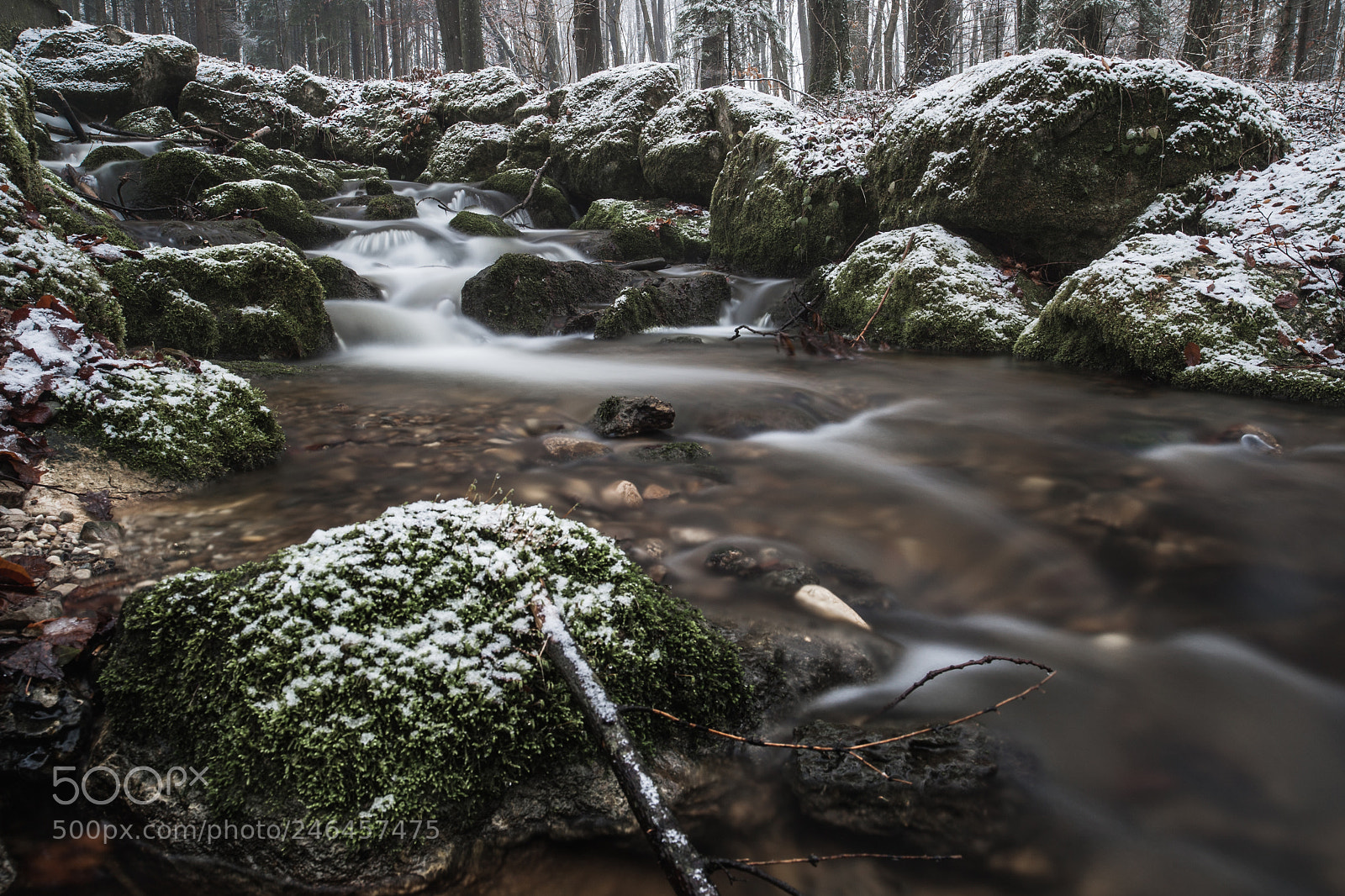 Canon EOS-1D Mark III sample photo. Little waterfall in the photography