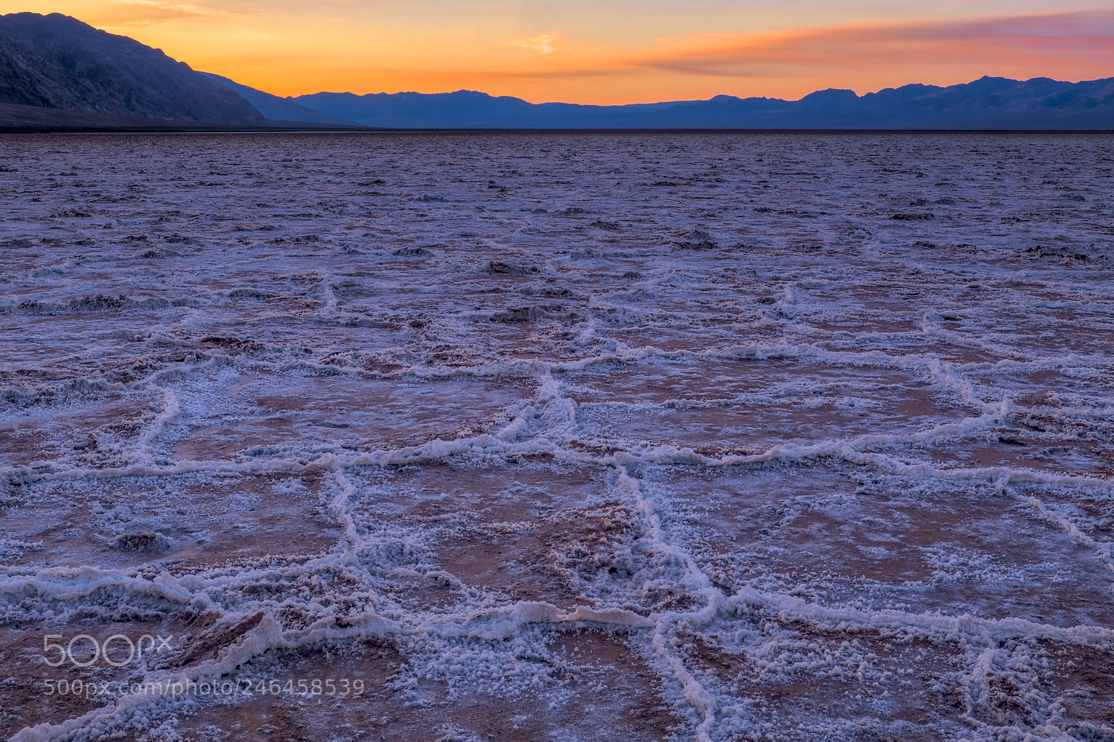 Fujifilm X-T2 sample photo. Morning mud at badwater photography