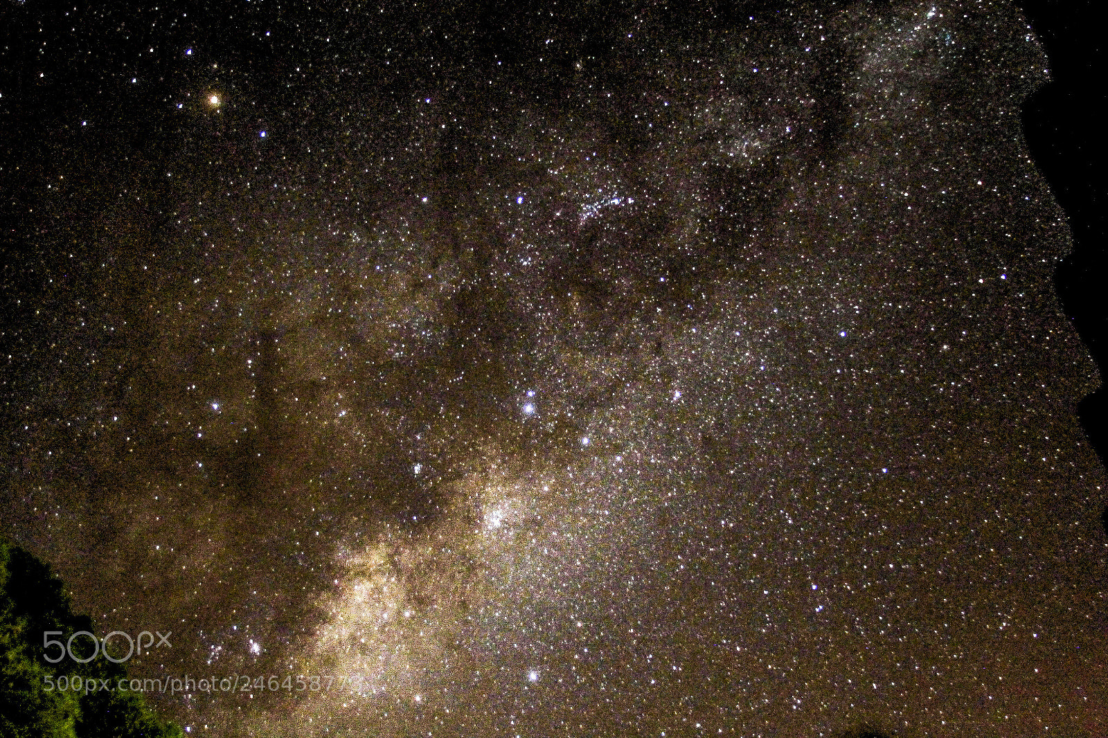 Canon EOS 60D sample photo. Milky way without filters photography
