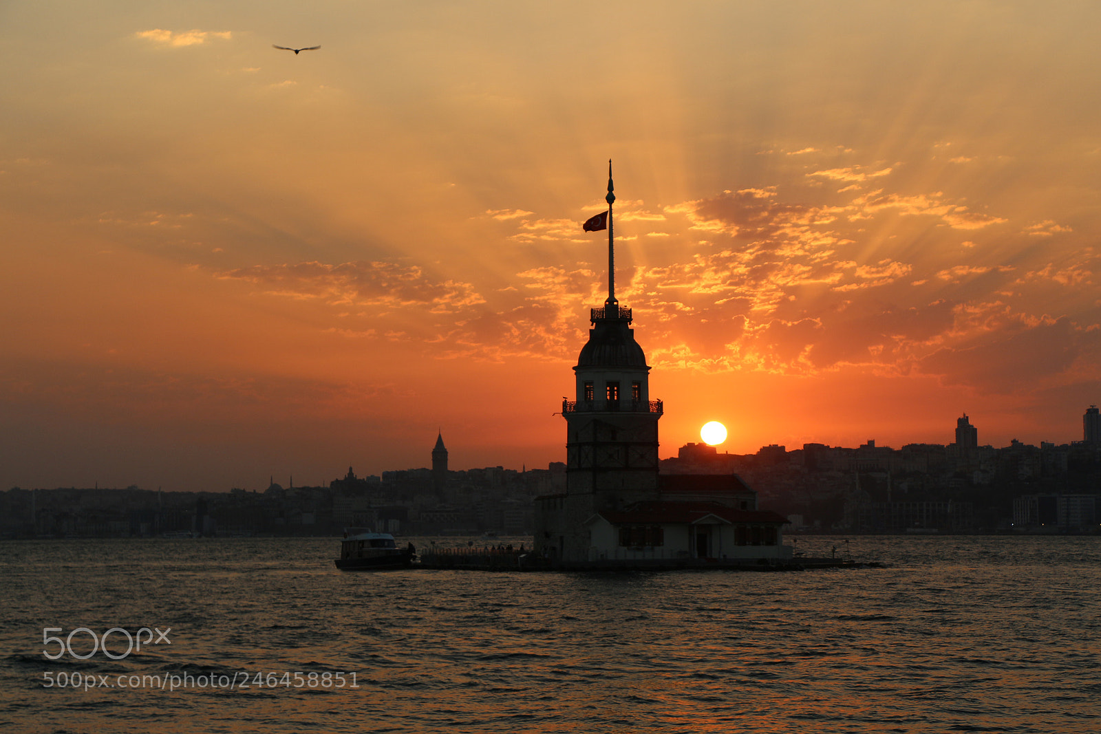 Canon EOS 700D (EOS Rebel T5i / EOS Kiss X7i) sample photo. Kız kulesi & İstanbul photography