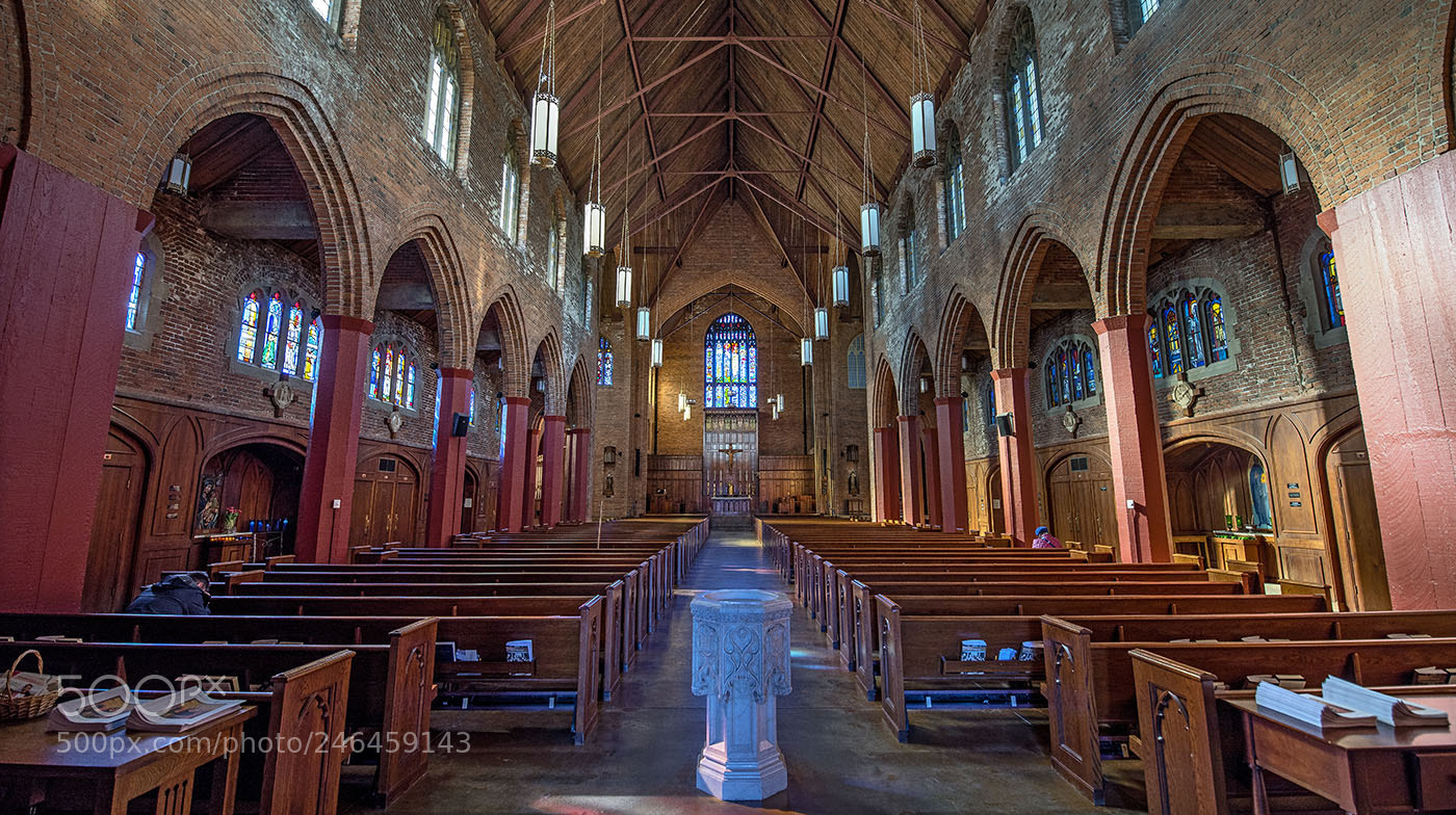 Nikon D810 sample photo. The old church photography