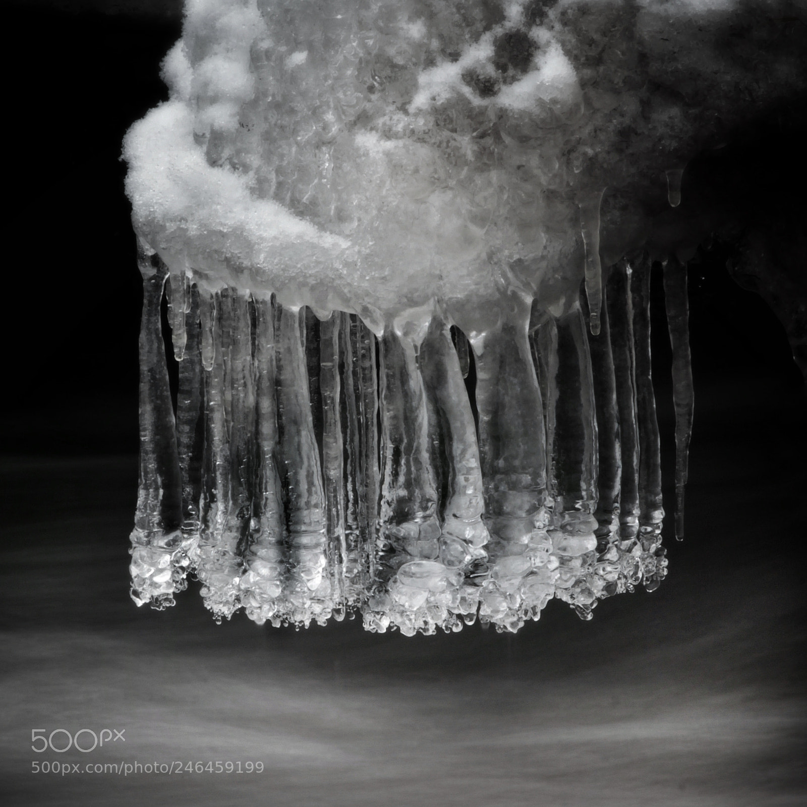 Canon EOS 50D sample photo. Ice photography