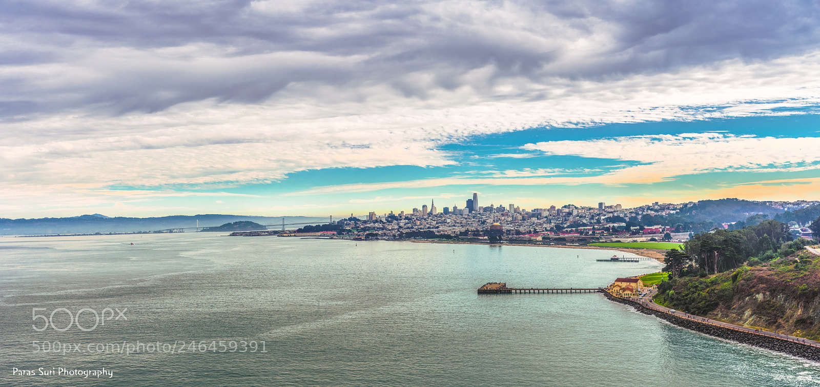 Sony a99 II sample photo. Panoramic san francisco photography