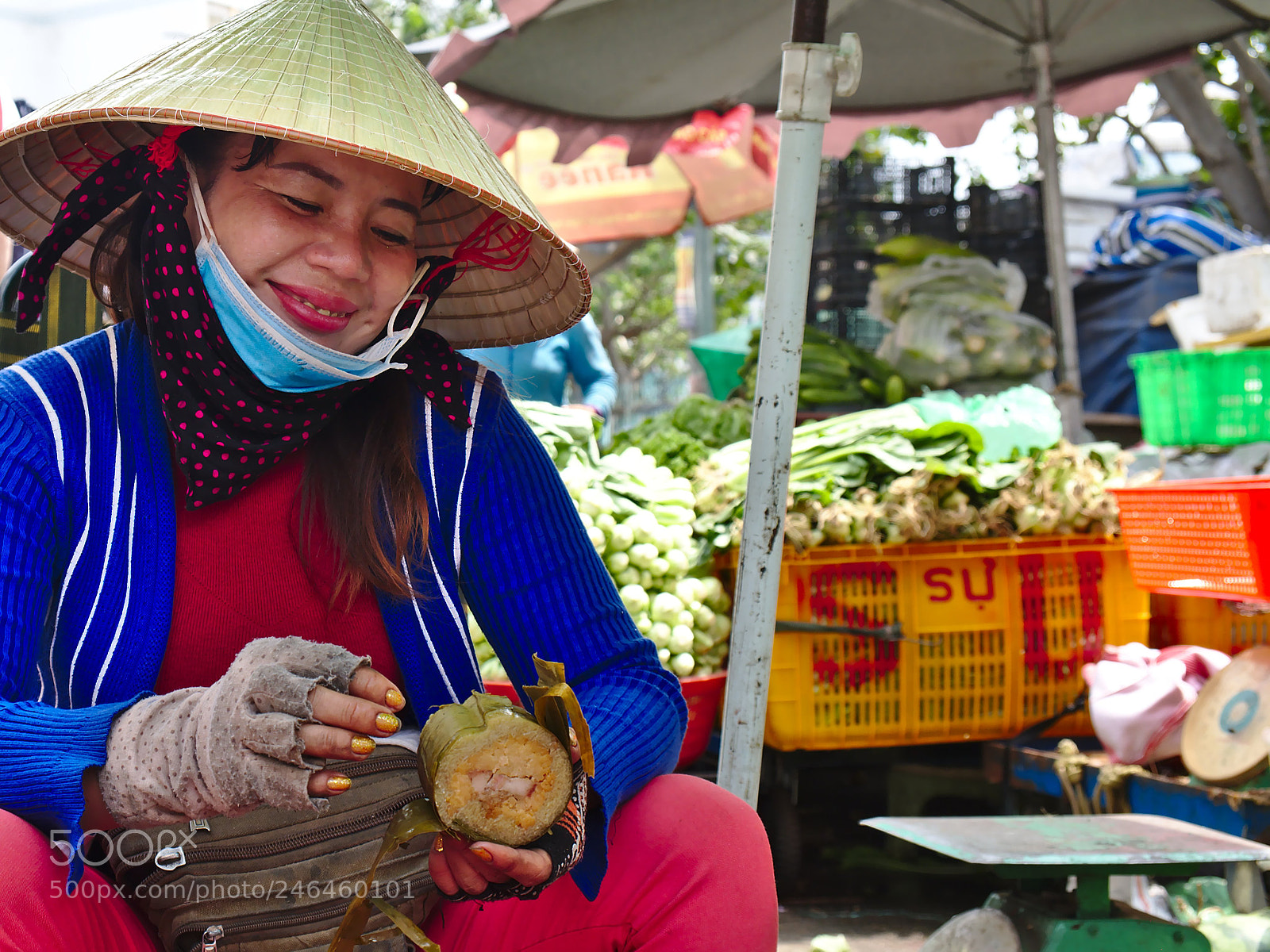 Fujifilm X-T2 sample photo. Saigon market photography