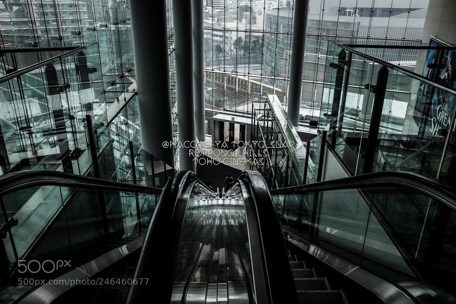 Fujifilm X70 sample photo. The world of glass photography