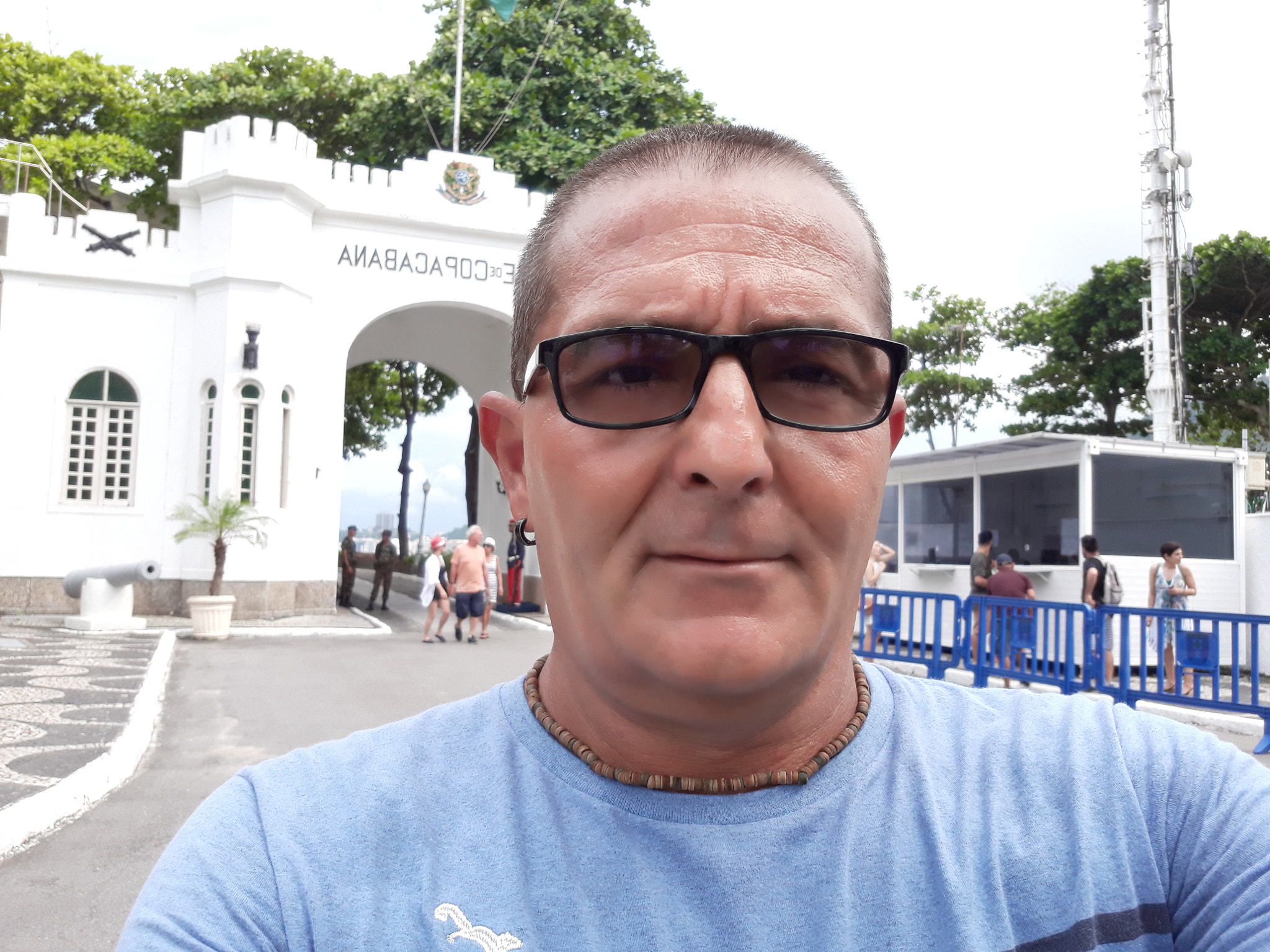 Samsung Galaxy J5 Pro sample photo. Forte de copacabana photography