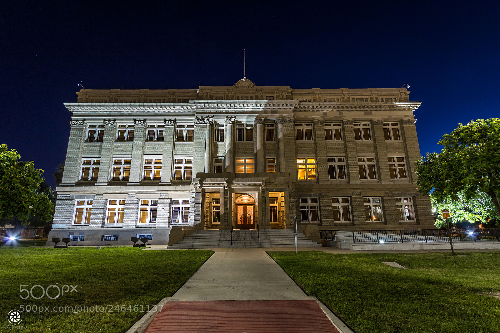 Canon EOS 7D Mark II sample photo. 1912 cameron county courthouse photography