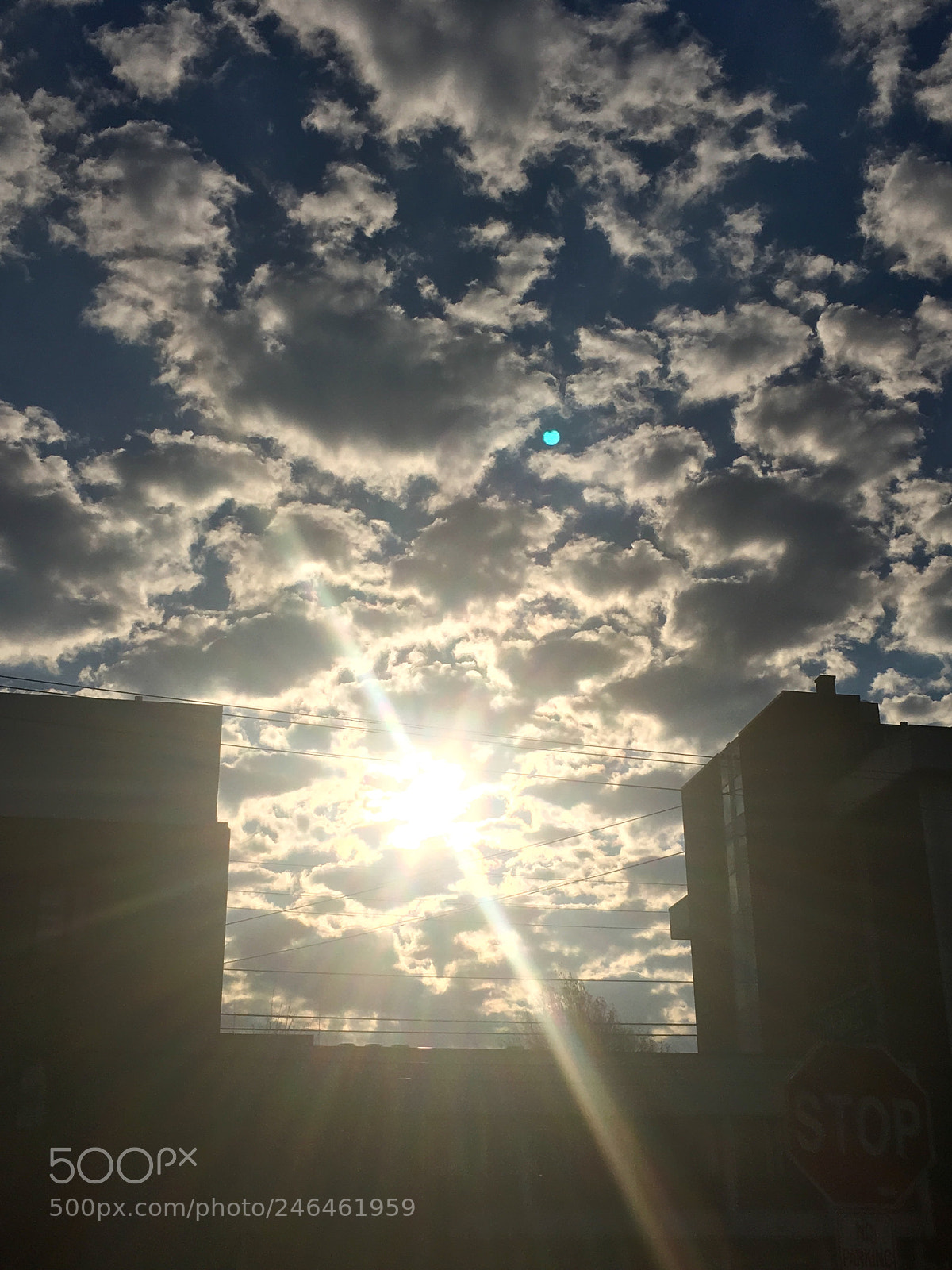 Apple iPhone 6s Plus sample photo. Waking buildings... photography