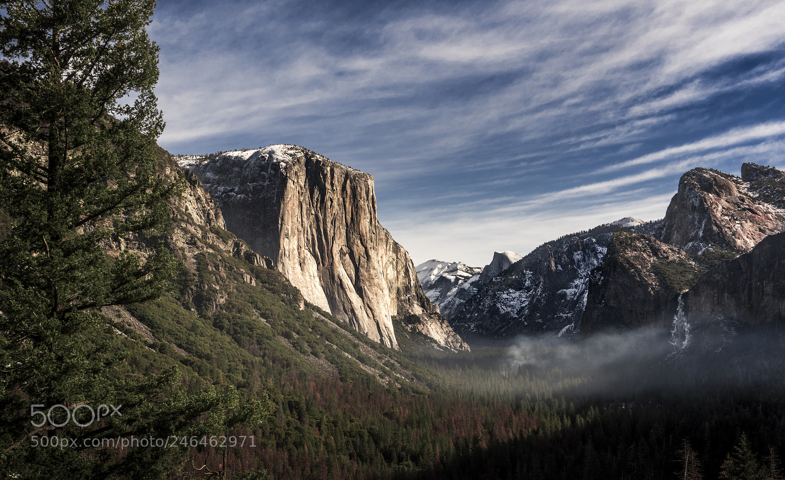 Sony a7R III sample photo. Yosemite tunnel view photography