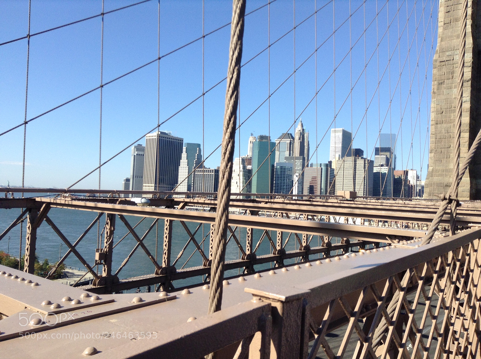 Apple iPod touch sample photo. Brooklyn bridge view photography
