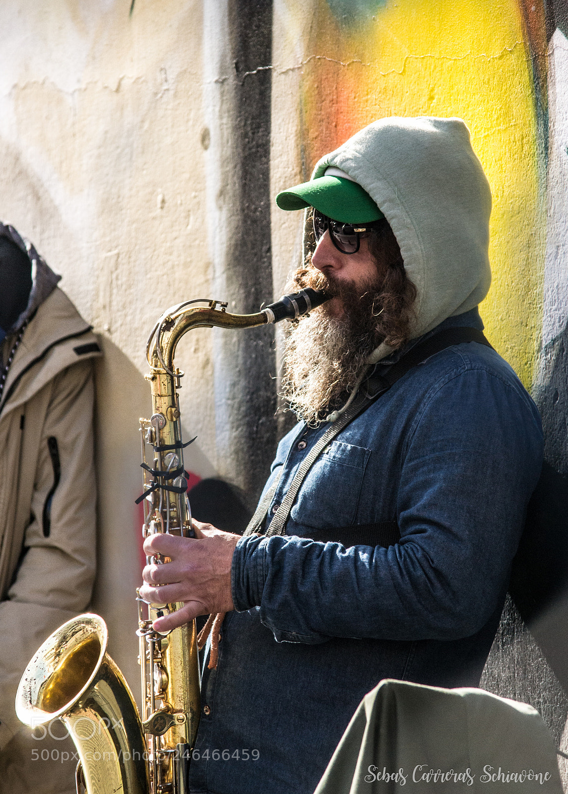 Nikon D3100 sample photo. Jazz in china town photography