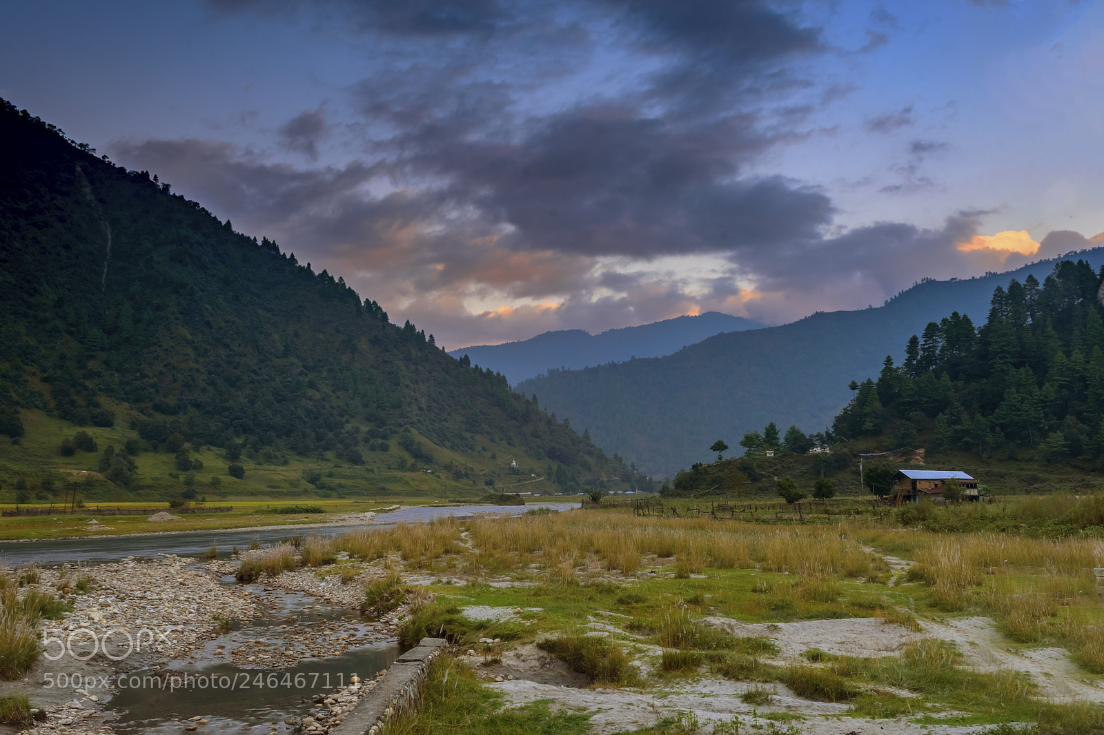 Nikon D7200 sample photo. Landscape of sangti valley photography